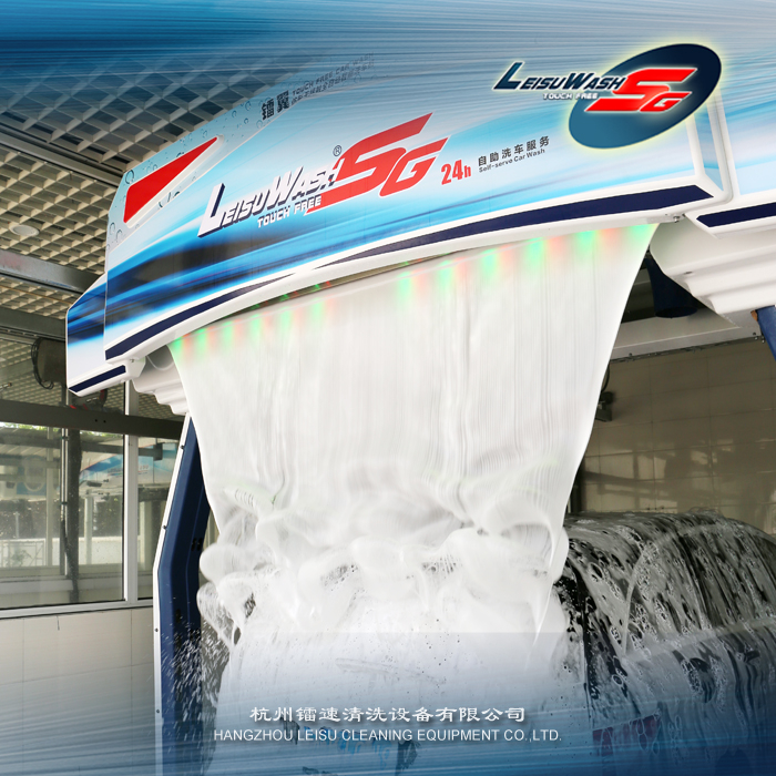LEISUWASH SG PRO全自動(dòng)仿形洗車(chē)機(jī) 全自動(dòng)無(wú)接觸電腦智能洗車(chē)機(jī)自動(dòng)掃碼洗車(chē)